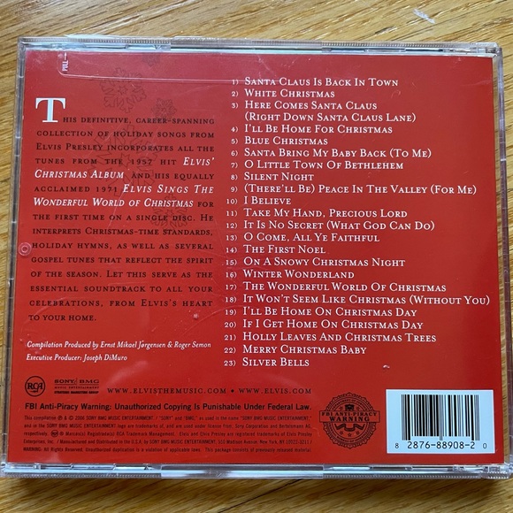 4 CHRISTMAS MUSIC CD’s includes Disney and Elvis - Picture 9 of 11
